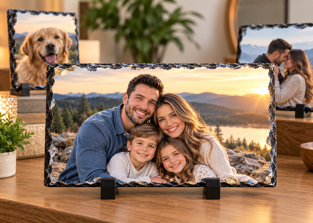 Custom Photo Slates with Logo, Text, or any of your favorite Picture