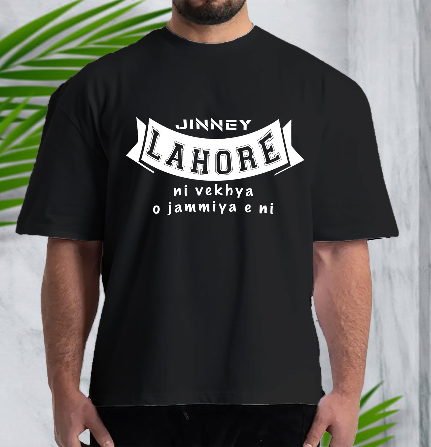 JINNEY LAHORE NI VEKHYA O JAMMIYA E NI - Adult & Kids Unisex -T-Shirts short sleeves