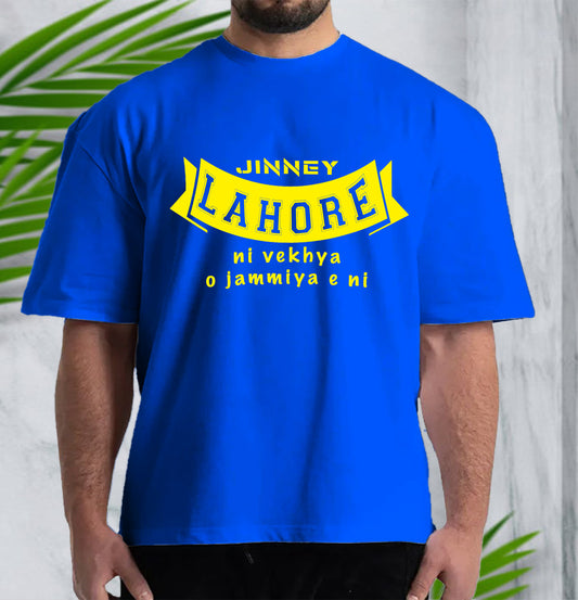 JINNEY LAHORE NI VEKHYA O JAMMIYA E NI - Adult & Kids Unisex -T-Shirts short sleeves