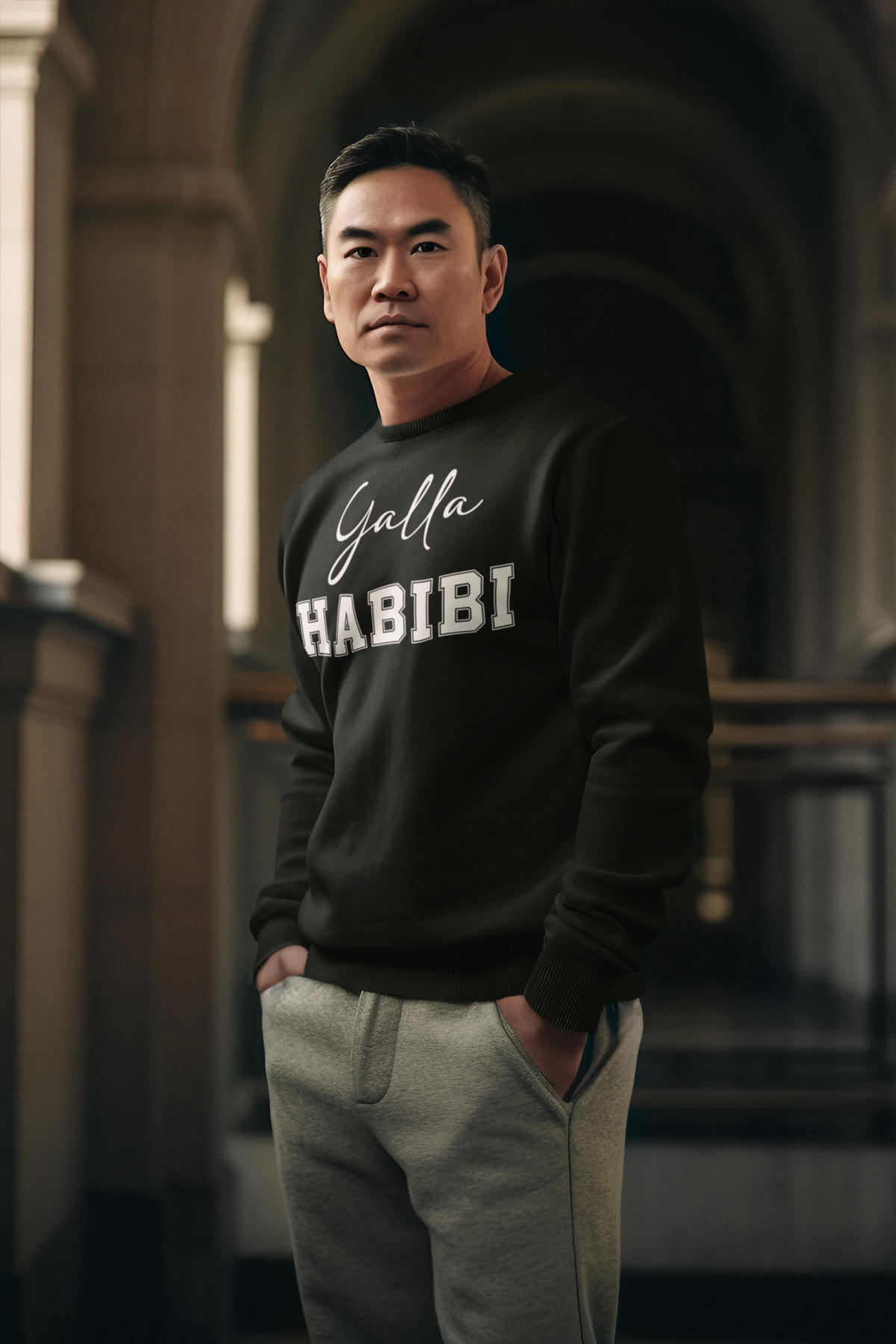 Yalla Habibi - Adult Unisex -T-Shirts, Sweat Shirts and Hoodies