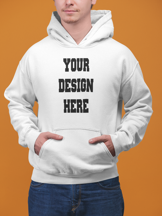 Custom Adults Hoodies with Logo, Text, or any of your favorite Picture - Front and Back Option available