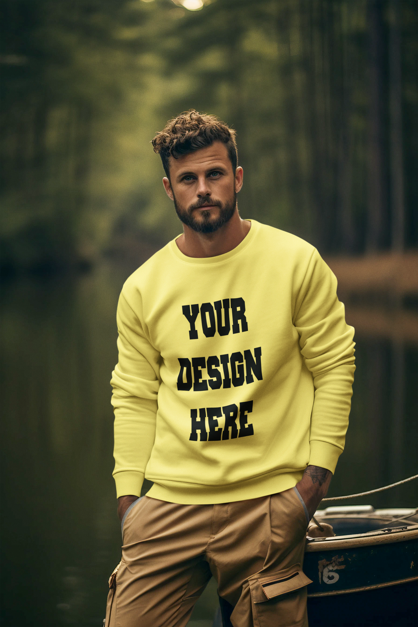 Custom Adults Sweatshirts with Logo, Text, or any of your favorite Picture - Front and Back Option available.