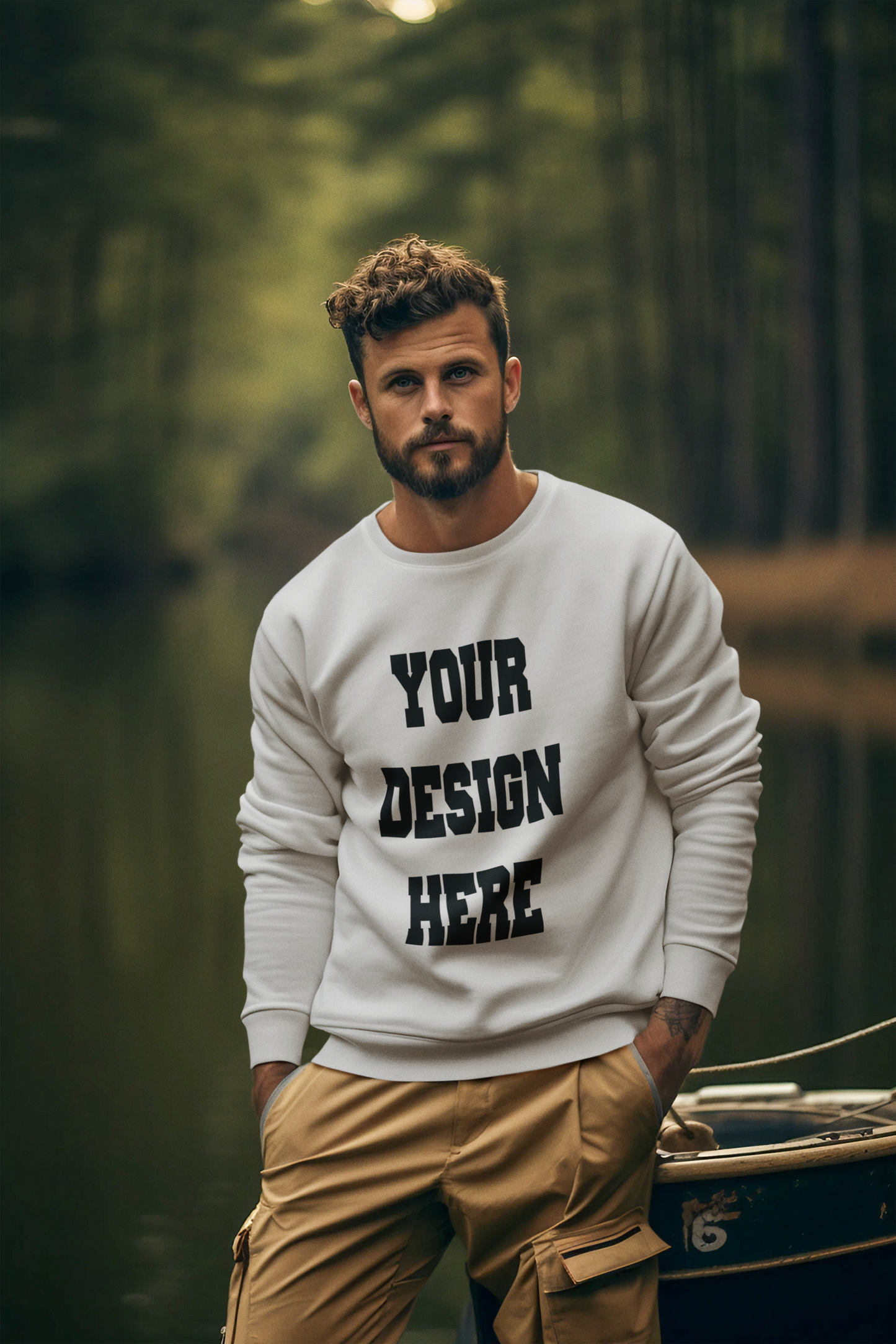 Custom Adults Sweatshirts with Logo, Text, or any of your favorite Picture - Front and Back Option available.