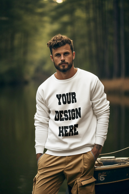 Custom Adults Sweatshirts with Logo, Text, or any of your favorite Picture - Front and Back Option available.