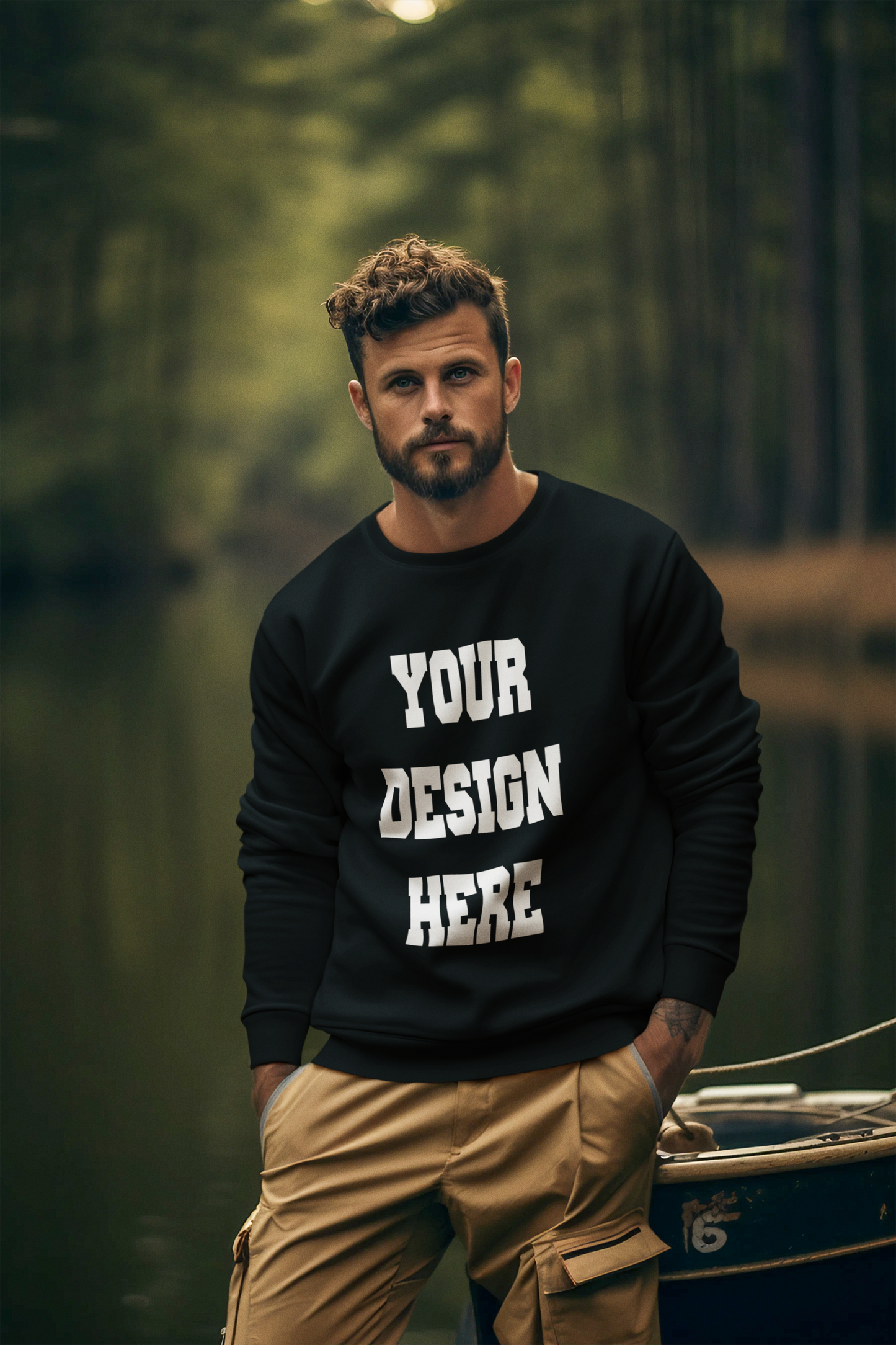 Custom Adults Sweatshirts with Logo, Text, or any of your favorite Picture - Front and Back Option available.