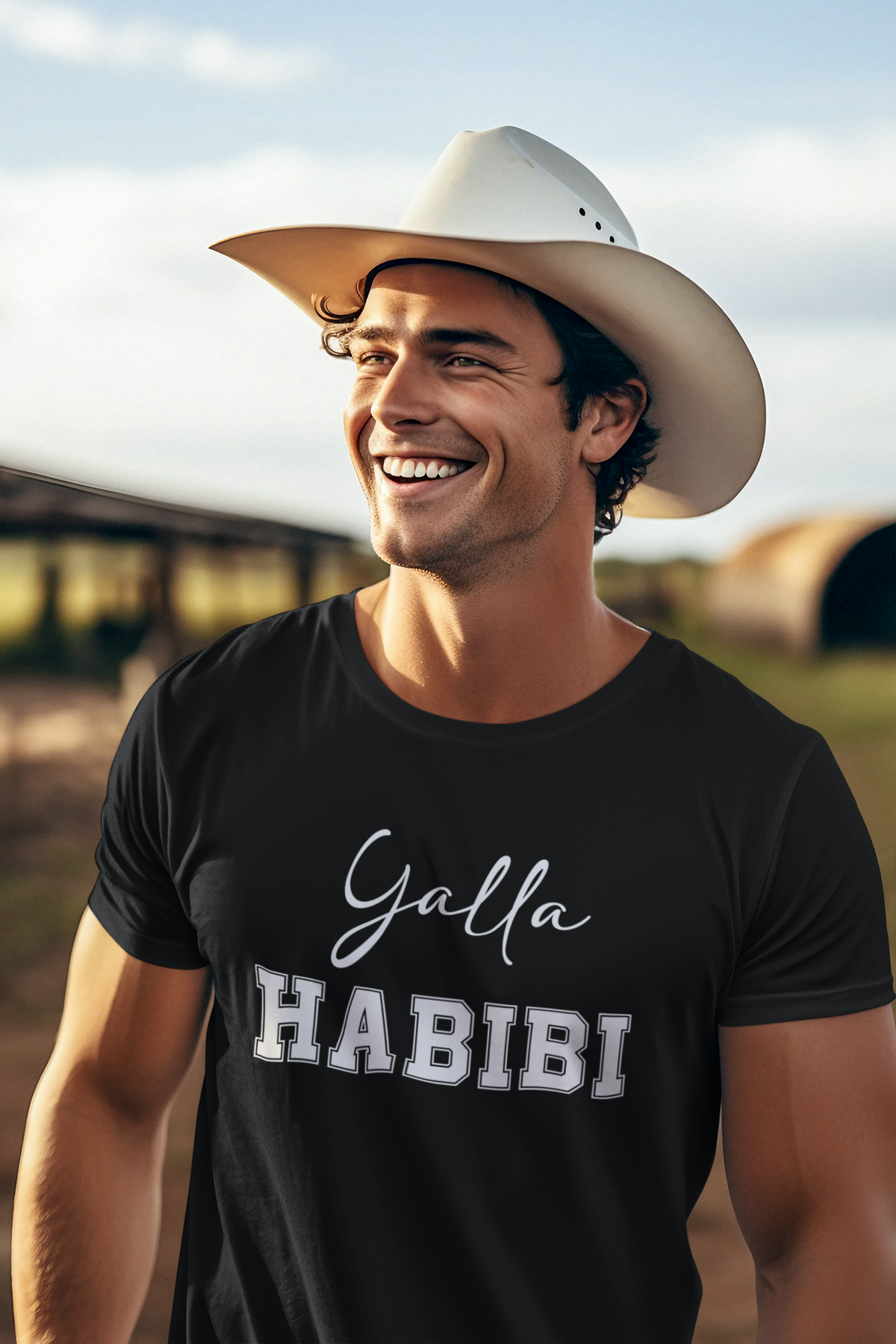 Yalla Habibi - Adult Unisex -T-Shirts, Sweat Shirts and Hoodies